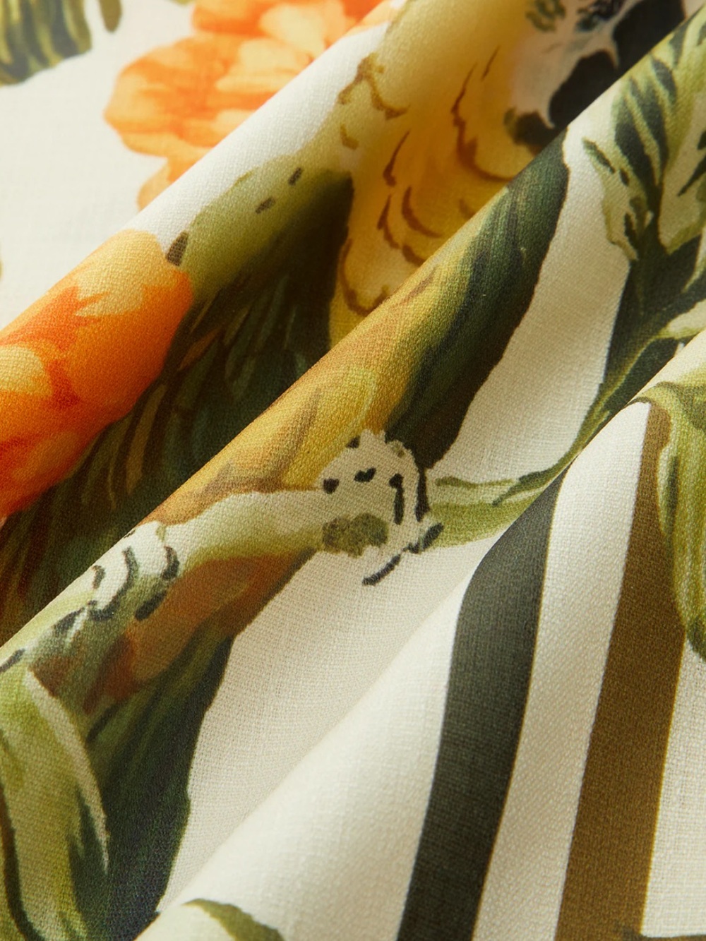 Commense Tropical Floral Print Deep V-Neck Maxi Dress Size Medium NWT - Picture 4 of 5